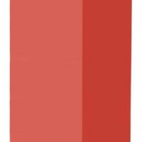 Колонна красная из стекла 120 см