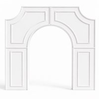 Арка Триумф объемная белая