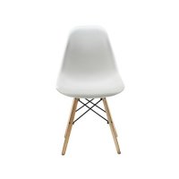 Стул Eames белый дерево