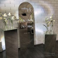 Колонна зеркальная 180 см