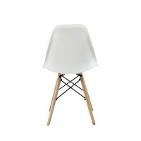 Стул Eames белый дерево